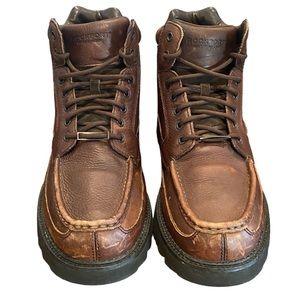 ROCKPORT Men’s Brown Northfield Waterproof Plain Toe Boot - size 10.5 APM71606M